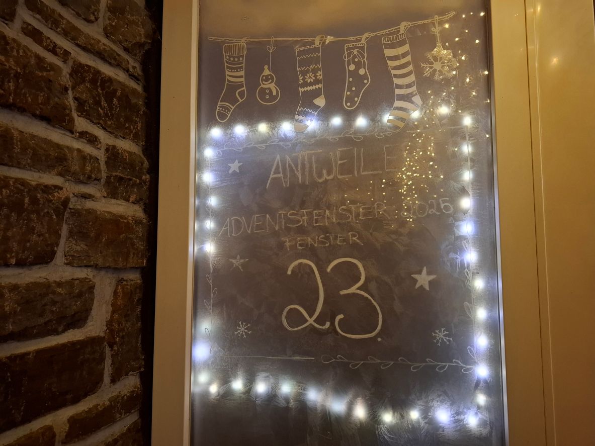 Fenster von Nele und Geronimo