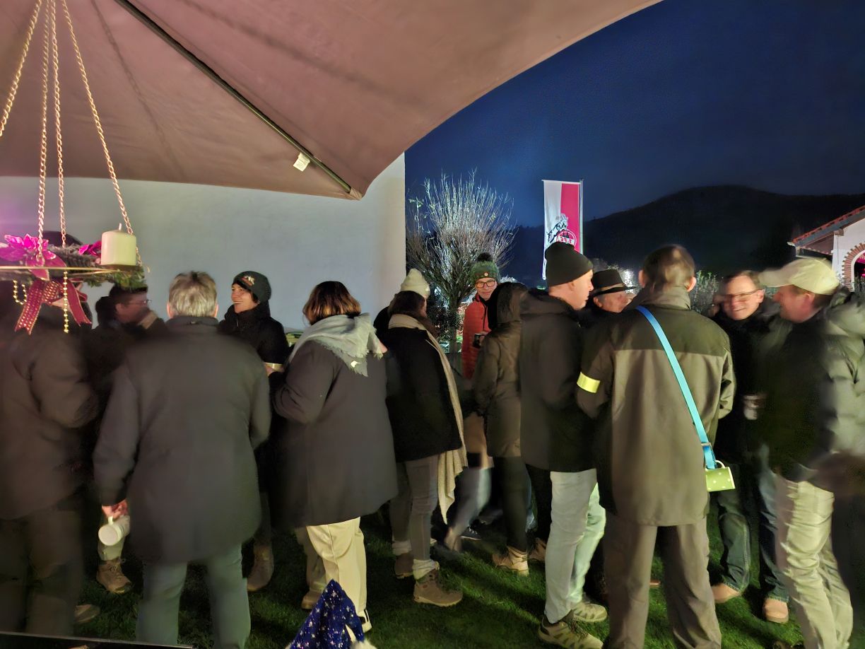 2. Dezember: Bei Gabriele und Rebecca in der Bergstraße